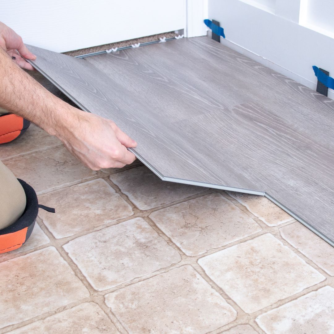 How to Install Vinyl Plank Flooring as a Beginner - How to Install Vinyl Plank Flooring as a Beginner -   diy Kitchen floor