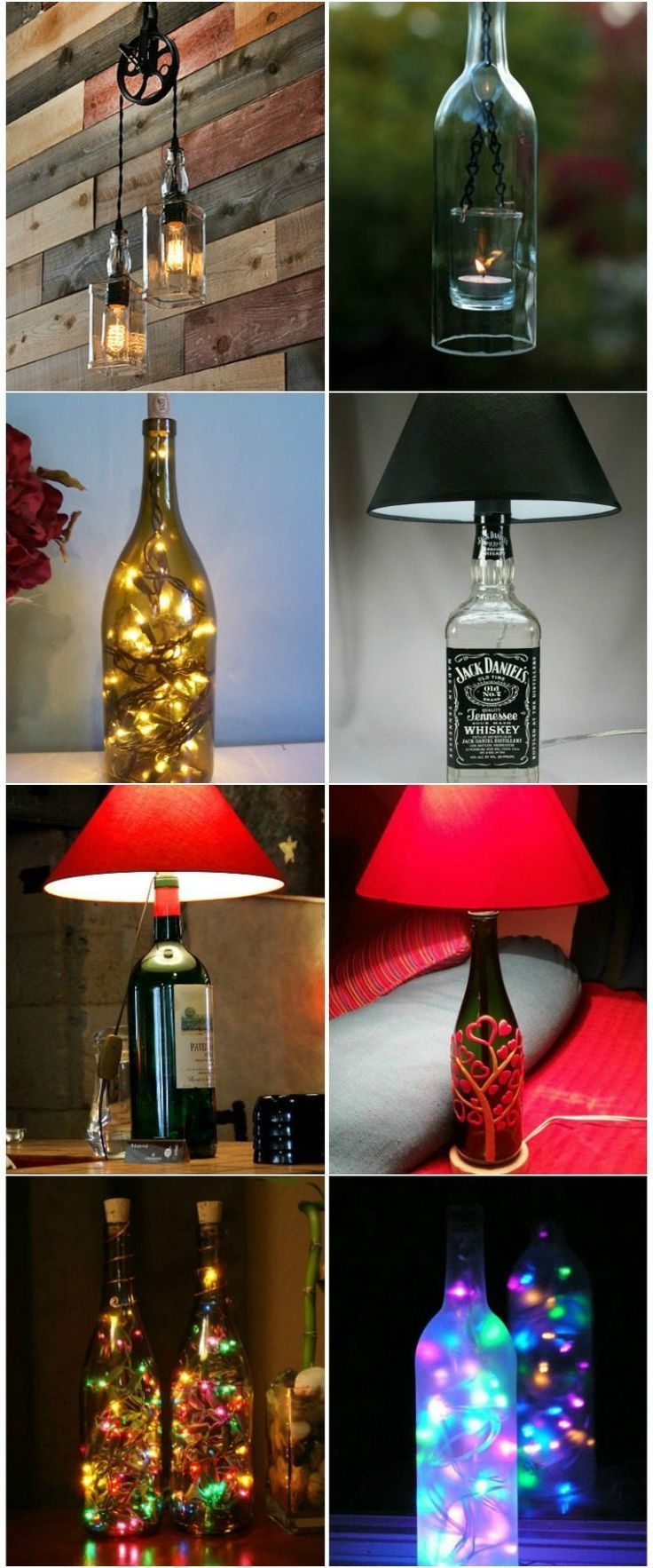 DIY Bottle Lamp: Make a Table Lamp with Recycled Bottles - iD Lights - DIY Bottle Lamp: Make a Table Lamp with Recycled Bottles - iD Lights -   18 diy Lamp bottle ideas