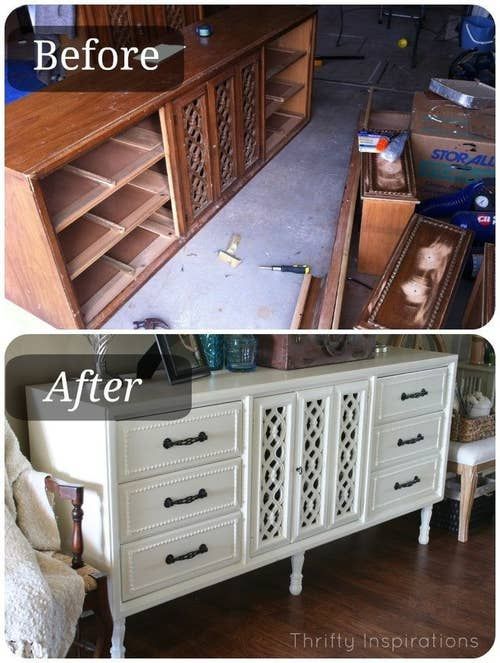 19 Furniture Makeovers That Prove Legs Can Change Everything - 19 Furniture Makeovers That Prove Legs Can Change Everything -   18 diy Muebles antiguos ideas