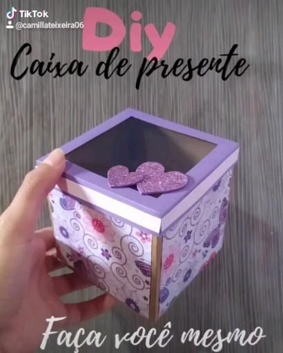Como fazer caixa de presente? - Como fazer caixa de presente? -   18 diy Presents caixa ideas