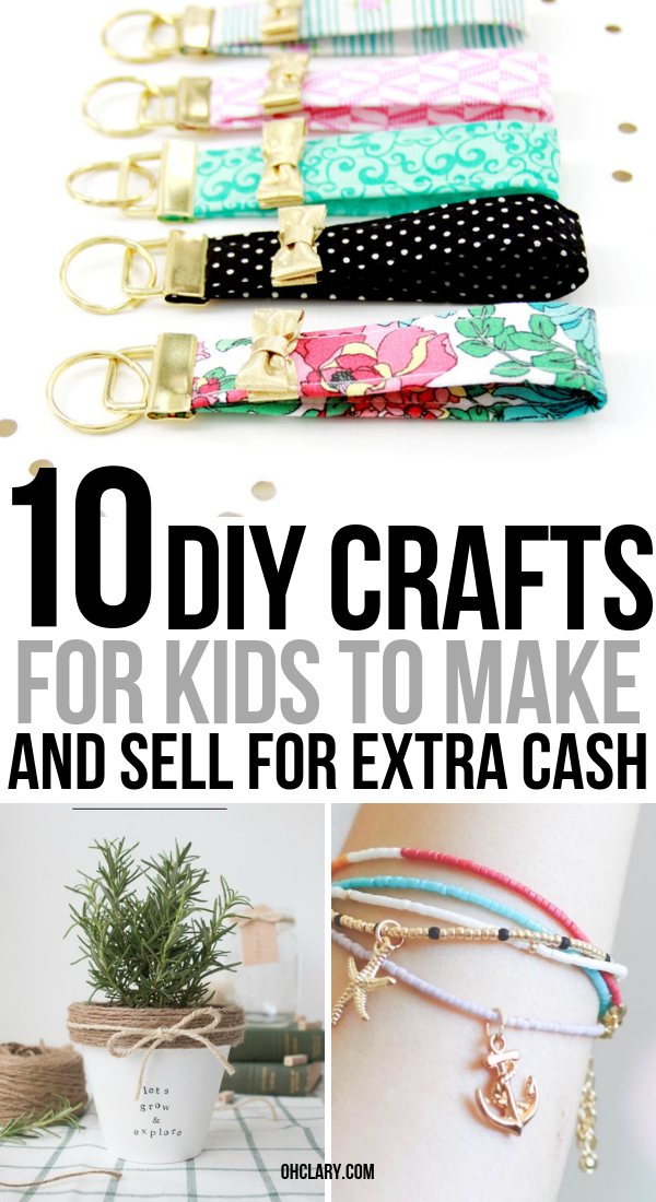 10 Crafts For Kids To Sell For Profit That Are Super Easy To Do - 10 Crafts For Kids To Sell For Profit That Are Super Easy To Do -   18 diy Projects for teenagers ideas