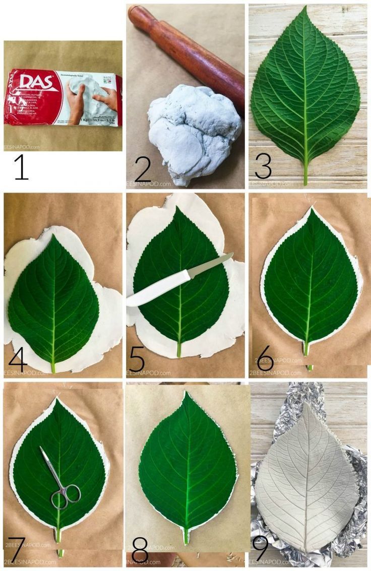 Clay Leaf Bowls - Easy DIY Project - 2 Bees in a Pod - Clay Leaf Bowls - Easy DIY Project - 2 Bees in a Pod -   18 diy simple ideas