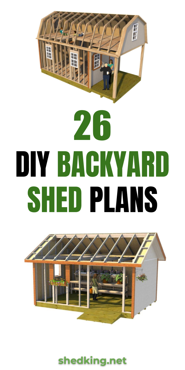 Easy DIY Backyard Shed Plans - Easy DIY Backyard Shed Plans -   18 diy Storage shed ideas