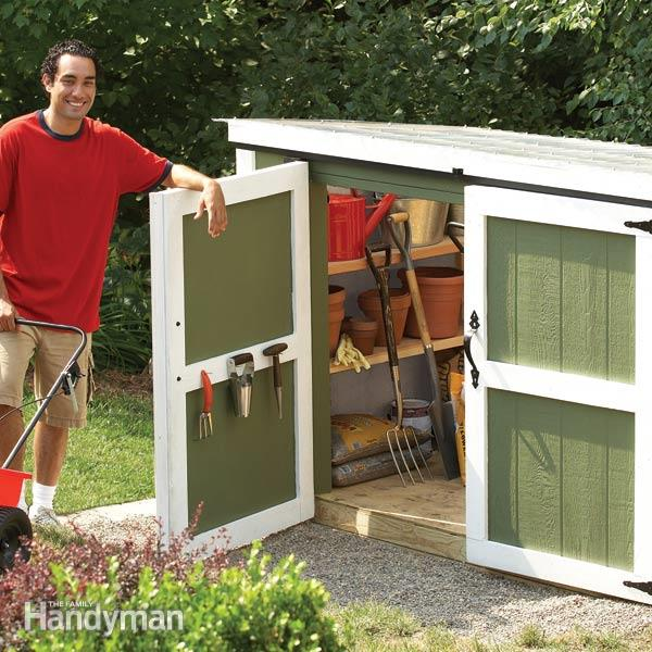 10 Charming DIY Outdoor Storage Ideas - 10 Charming DIY Outdoor Storage Ideas -   18 diy Storage shed ideas
