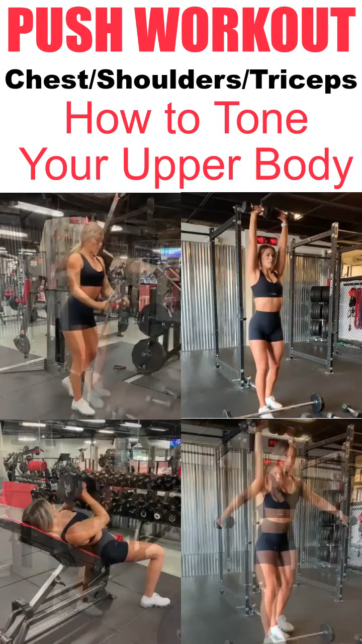 Upper Body Chest Shoulders Triceps Get Epic Abs Plus Incredible Arms - No More Flabby Arms Workout - Upper Body Chest Shoulders Triceps Get Epic Abs Plus Incredible Arms - No More Flabby Arms Workout -   18 fitness Exercises gym ideas