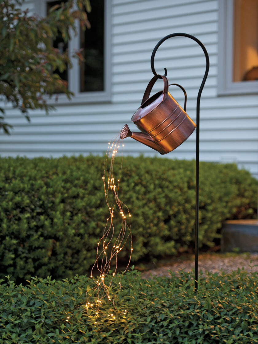 Star Shower Watering Can Decor with Lights | Gardeners.com - Star Shower Watering Can Decor with Lights | Gardeners.com -   18 great garden diy ideas
