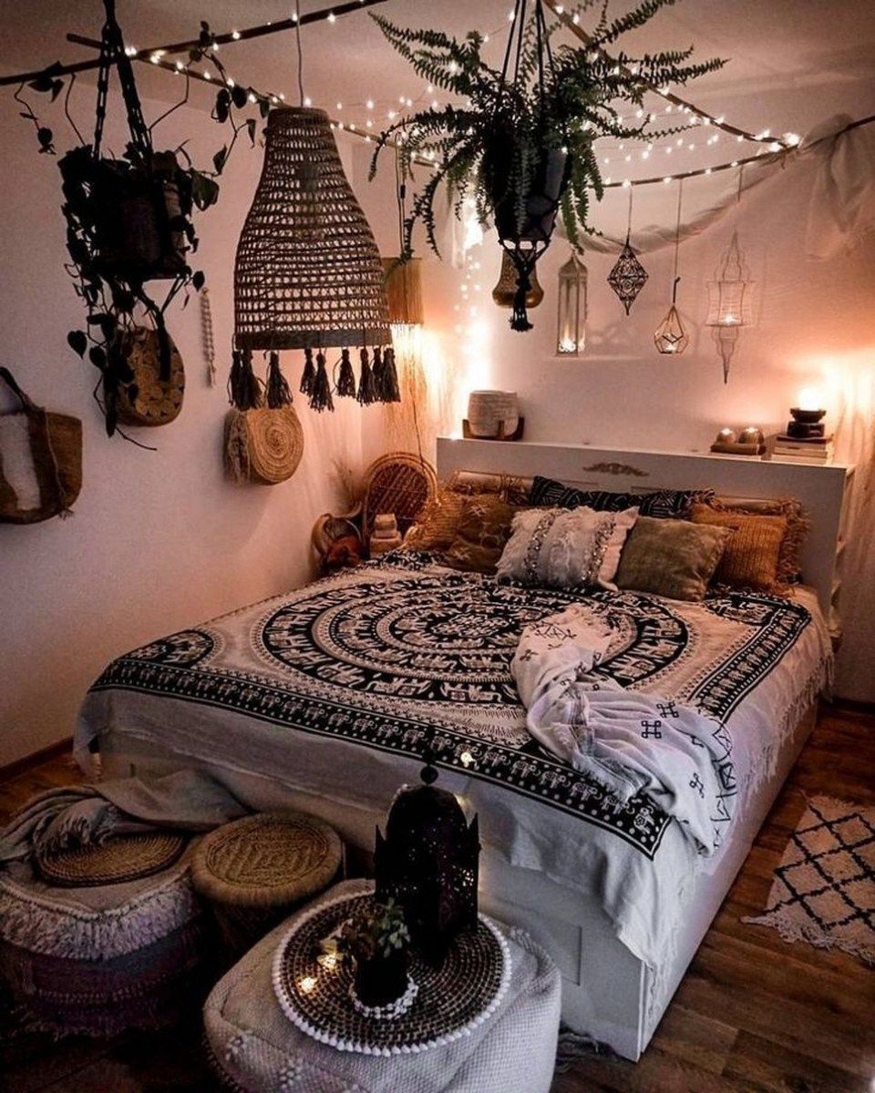 Boho Bedroom Ideas (How to Decor & Best Color for Bohemian Style) - Boho Bedroom Ideas (How to Decor & Best Color for Bohemian Style) -   18 style Boho chambre ideas