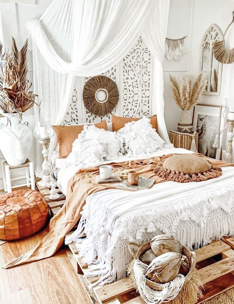 10 Style Tips for Your Boho Bedroom - DIY Darlin' - 10 Style Tips for Your Boho Bedroom - DIY Darlin' -   18 style Boho chambre ideas