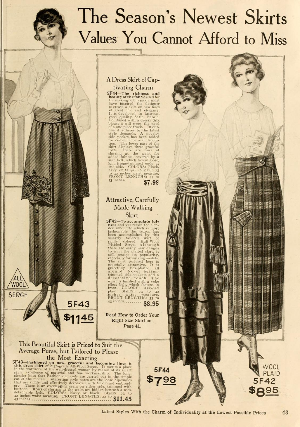 New York styles : fall and winter 1919-1920. : Perry, Dame & Co. : Free Download, Borrow, and Streaming : Internet Archive - New York styles : fall and winter 1919-1920. : Perry, Dame & Co. : Free Download, Borrow, and Streaming : Internet Archive -   18 style Vintage jupe ideas