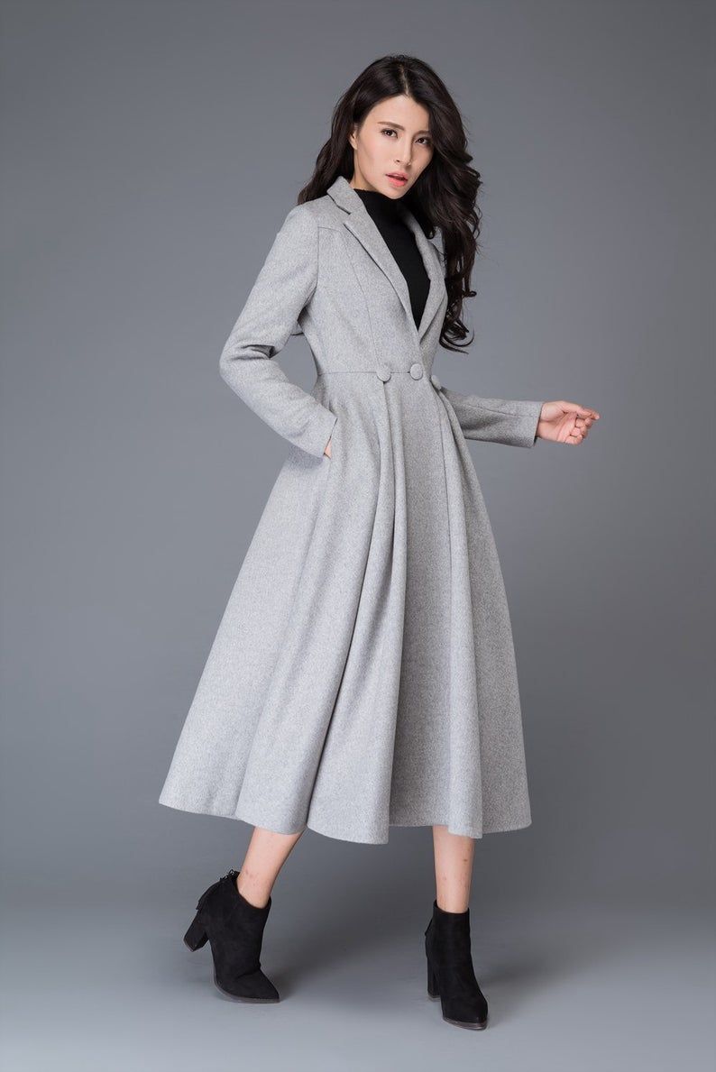 Wool Princess coat Long wool coat wool coat women winter | Etsy - Wool Princess coat Long wool coat wool coat women winter | Etsy -   18 style Winter coat ideas