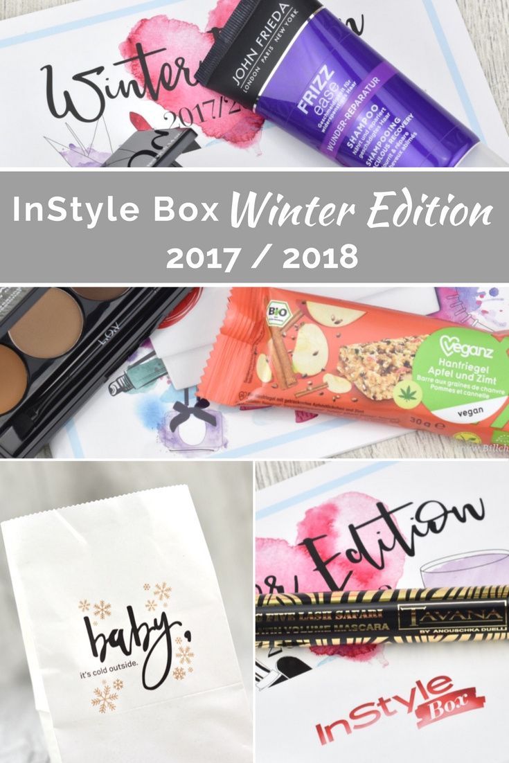 [Unboxing] InStyle Box Winter 2017 / 2018 - [Unboxing] InStyle Box Winter 2017 / 2018 -   19 beauty Box inhalt ideas