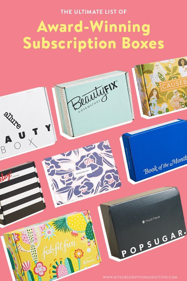 Best Subscription Boxes of All Time - Best Subscription Boxes of All Time -   19 beauty Box subscriptions ideas
