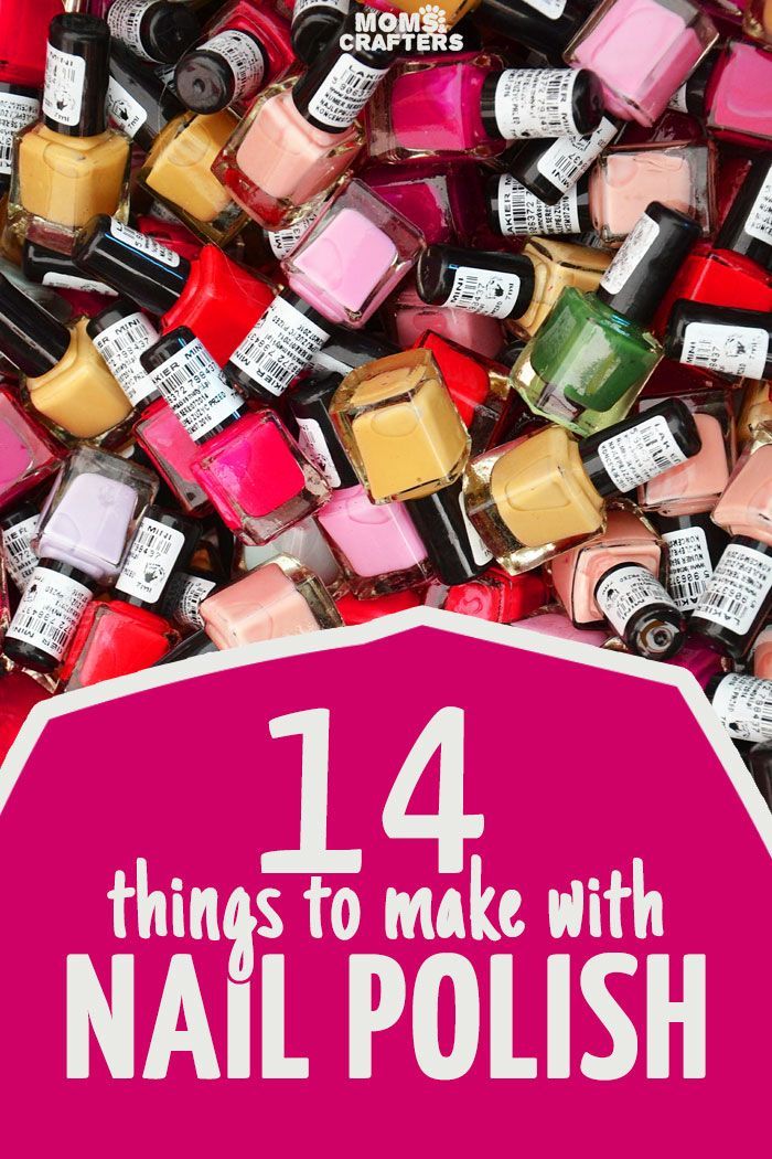 14 cool things to make with NAIL POLISH! - 14 cool things to make with NAIL POLISH! -   19 beauty DIY crafts ideas