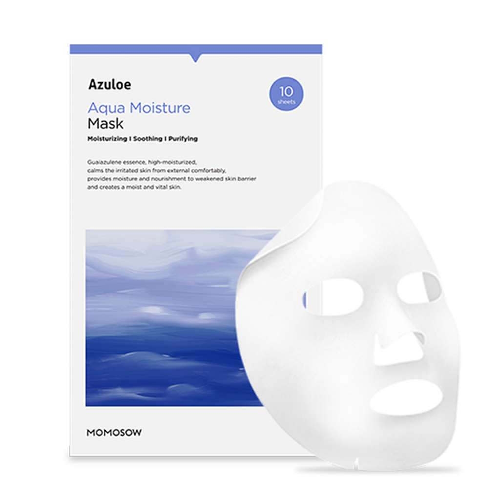 [MOMOSOW] Azuloe Aqua Moisture Mask (10sheets) - [MOMOSOW] Azuloe Aqua Moisture Mask (10sheets) -   19 beauty Mask design ideas