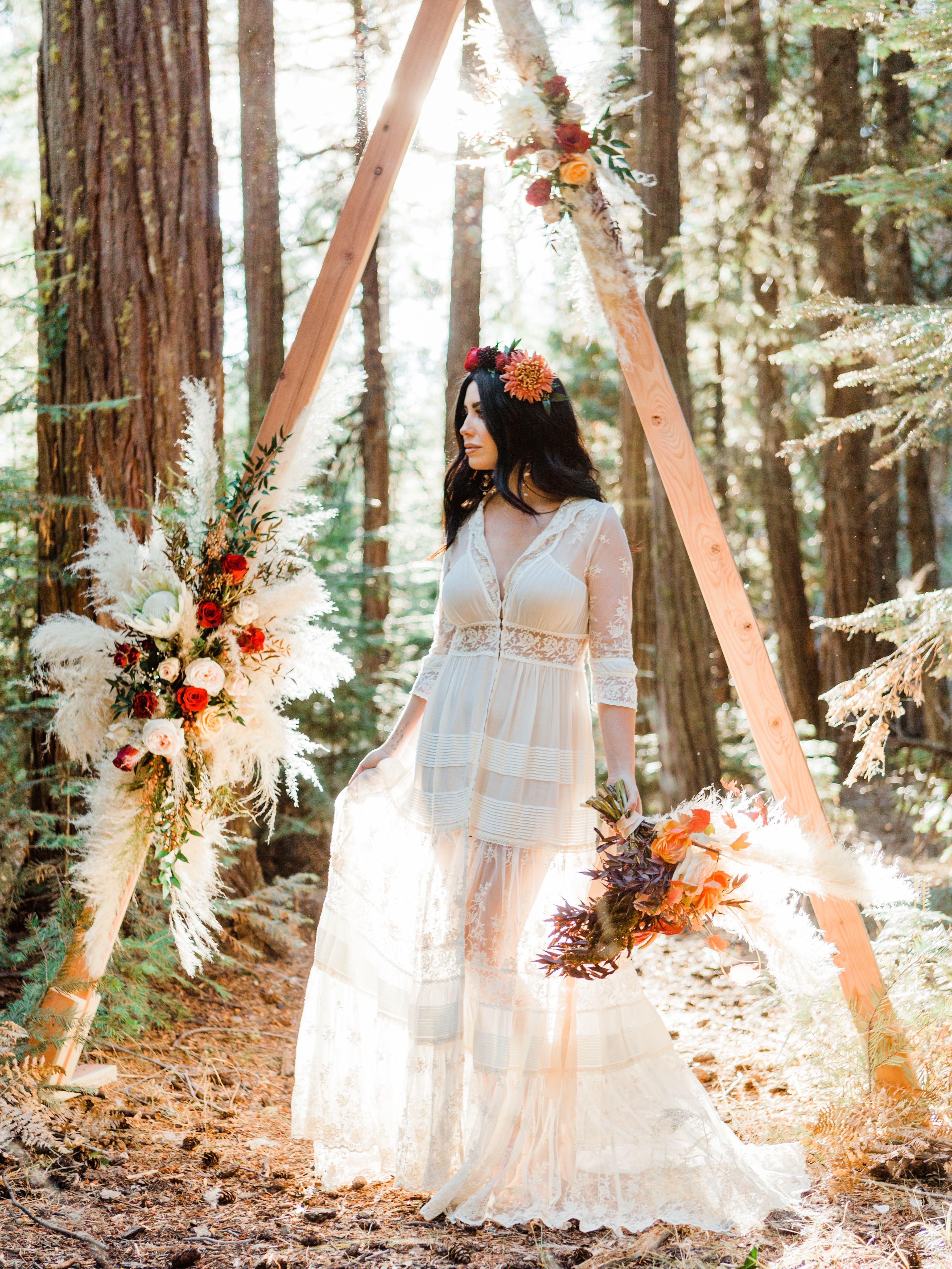 Forest Bohemian Wedding Inspiration - Forest Bohemian Wedding Inspiration -   19 beauty Shoot wedding ideas