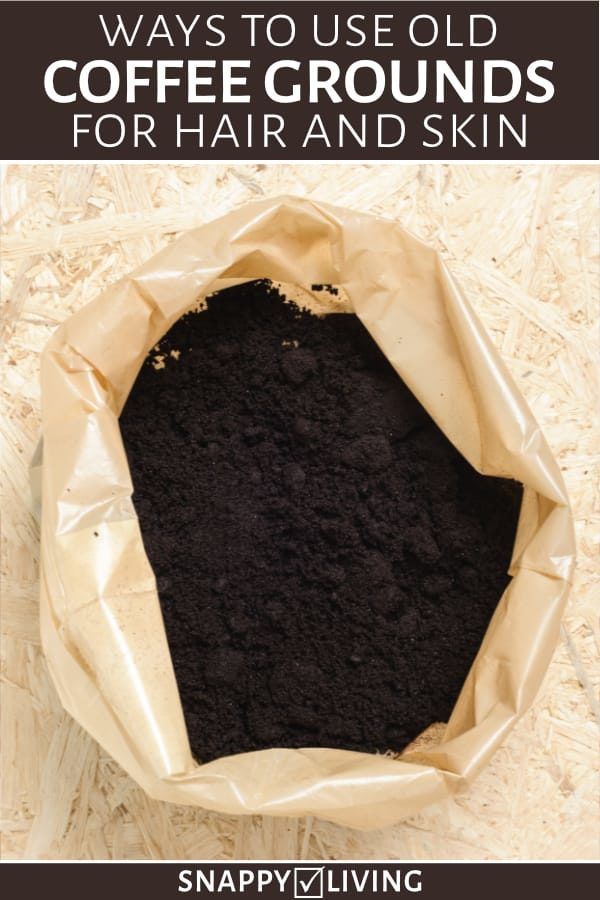 Used Coffee Grounds for Skin and Hair | Snappy Living - Used Coffee Grounds for Skin and Hair | Snappy Living -   19 beauty Treatments how to use ideas