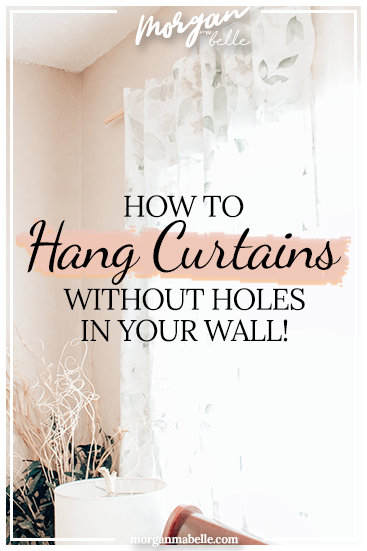 How to Hang Curtains Without Holes in Your Wall - How to Hang Curtains Without Holes in Your Wall -   19 diy Apartment decorations ideas