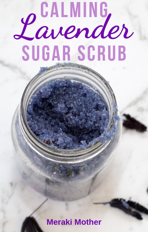 All-Natural Lavender Sugar Scrub - All-Natural Lavender Sugar Scrub -   19 diy Beauty easy ideas