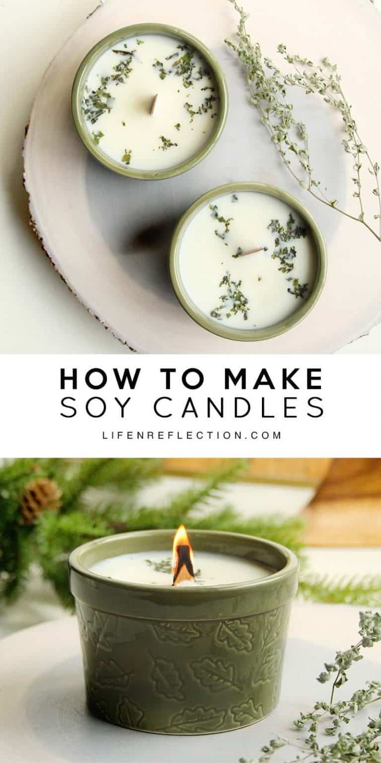 How to Make Blue Spruce DIY Hand Poured Candles - How to Make Blue Spruce DIY Hand Poured Candles -   19 diy Candles with herbs ideas
