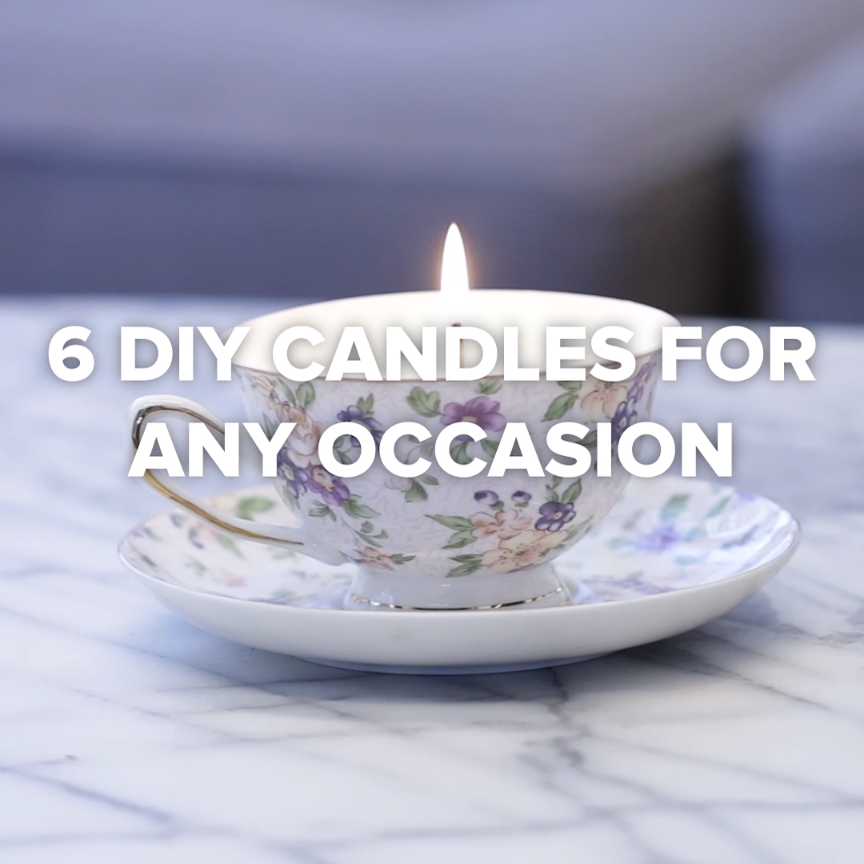 6 DIY Candles For Any Occasion - 6 DIY Candles For Any Occasion -   19 diy Candles with herbs ideas