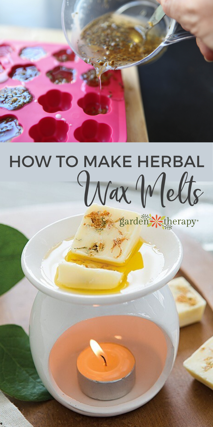 How to Make Wax Melts with Herbs and Natural Ingredients - Garden Therapy - How to Make Wax Melts with Herbs and Natural Ingredients - Garden Therapy -   19 diy Candles with herbs ideas
