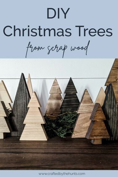 How to Make DIY Wood Christmas Trees - How to Make DIY Wood Christmas Trees -   19 diy Christmas Decorations wood ideas