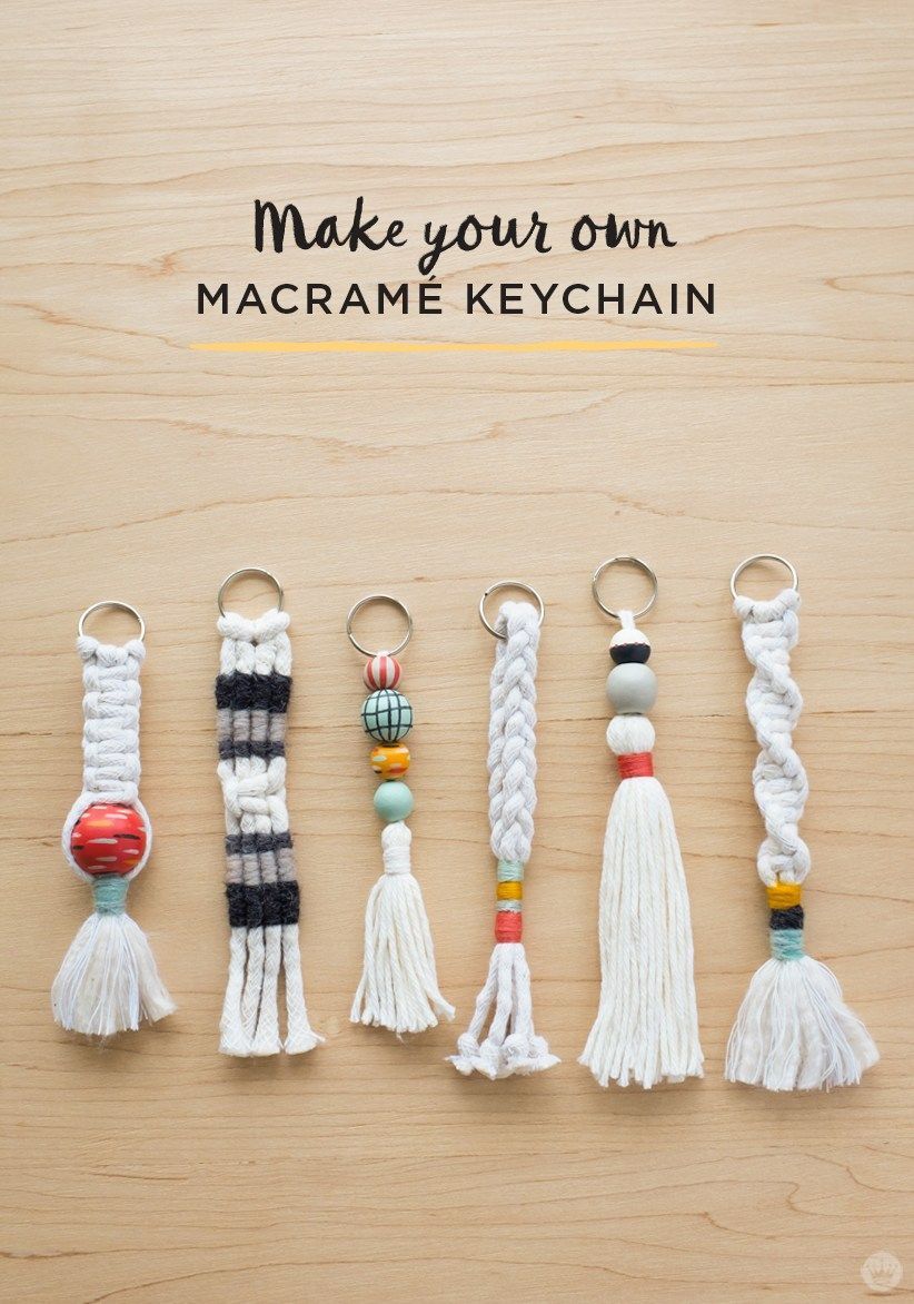 Free instructions: DIY Tassel and Macram? keychains - Think.Make.Share. - Free instructions: DIY Tassel and Macram? keychains - Think.Make.Share. -   19 diy Crafts decoration ideas