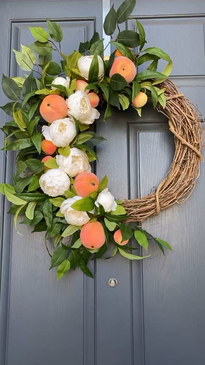 Spring wreath - Spring wreath -   19 diy Decorations summer ideas
