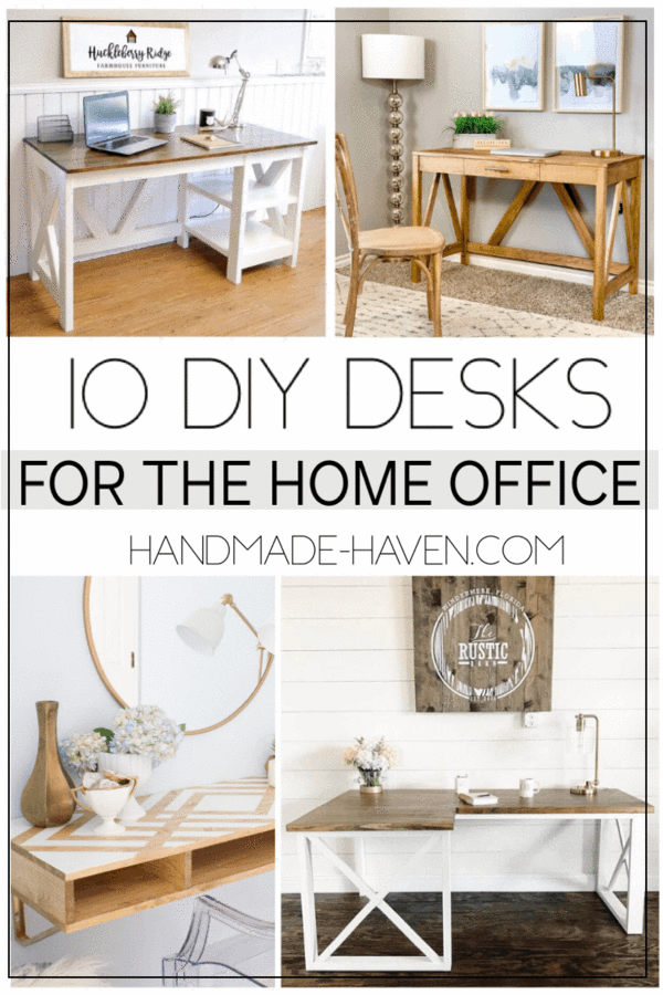 10 DIY Desk Plans for the Office - 10 DIY Desk Plans for the Office -   19 diy Desk easy ideas