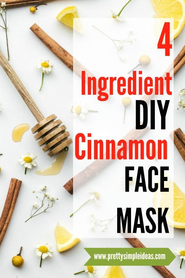4-Ingredient DIY Cinnamon Face Mask - 4-Ingredient DIY Cinnamon Face Mask -   19 diy Face Mask cinnamon ideas