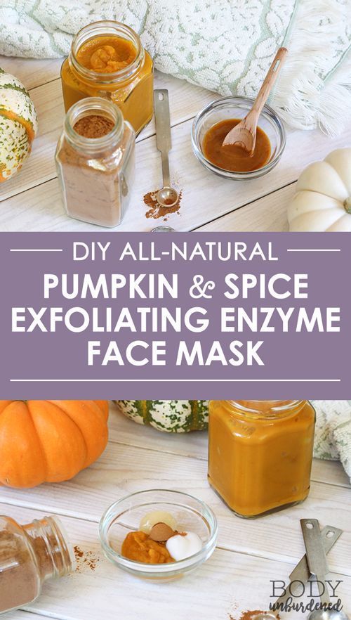 DIY all-natural pumpkin & spice exfoliating enzyme face mask - DIY all-natural pumpkin & spice exfoliating enzyme face mask -   19 diy Face Mask cinnamon ideas