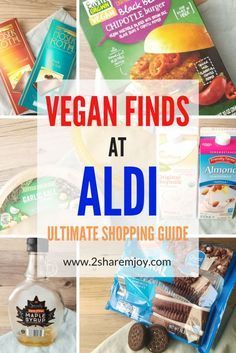 25+ Vegan Finds at Aldi – The Ultimate Shopping Guide - 25+ Vegan Finds at Aldi – The Ultimate Shopping Guide -   19 diy Food vegan ideas