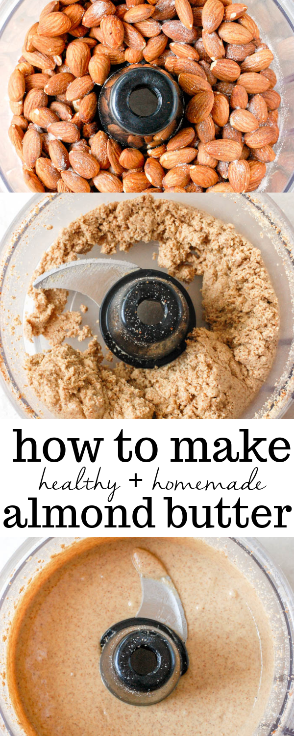How to Make Homemade Almond Butter | Erin Lives Whole - How to Make Homemade Almond Butter | Erin Lives Whole -   19 diy Food vegan ideas