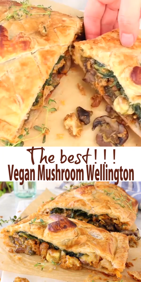 Vegan Mushroom Wellington - Vegan Mushroom Wellington -   19 diy Food vegan ideas