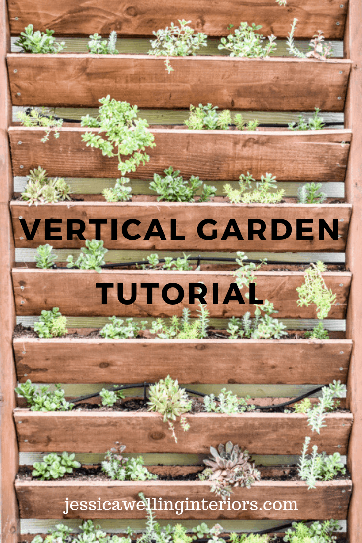 DIY Vertical Garden - Jessica Welling Interiors - DIY Vertical Garden - Jessica Welling Interiors -   19 diy Garden outdoor ideas