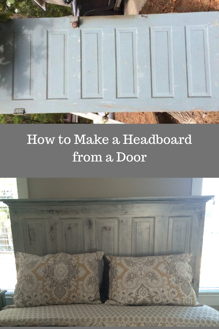 How to Make a Headboard from a Door - How to Make a Headboard from a Door -   19 diy Headboard king ideas