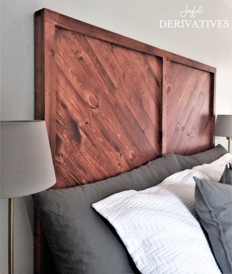 How to Build a West Elm Inspired DIY Wood Headboard - Joyful Derivatives - How to Build a West Elm Inspired DIY Wood Headboard - Joyful Derivatives -   19 diy Headboard king ideas