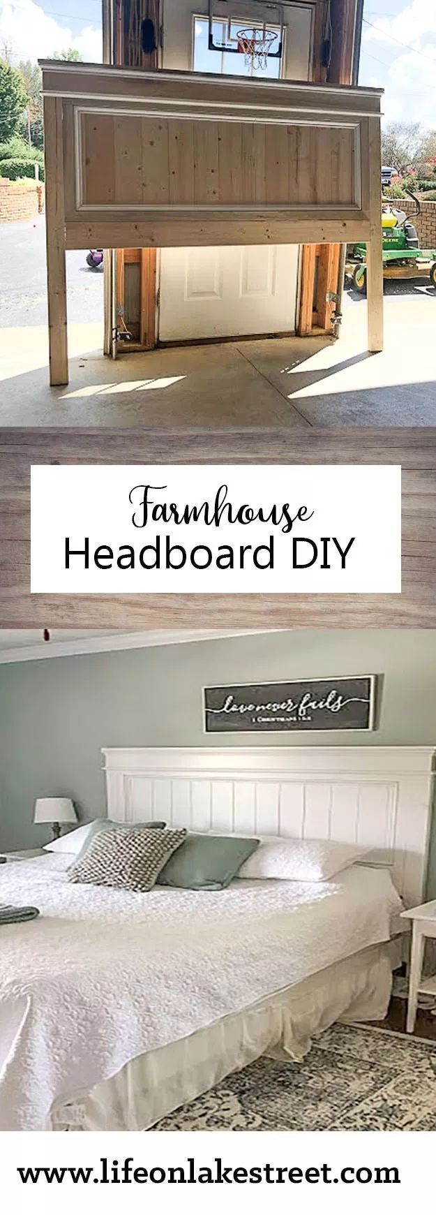 How to Build a Beautiful DIY Farmhouse Headboard- A Weekend Project - - How to Build a Beautiful DIY Farmhouse Headboard- A Weekend Project - -   19 diy Headboard king ideas