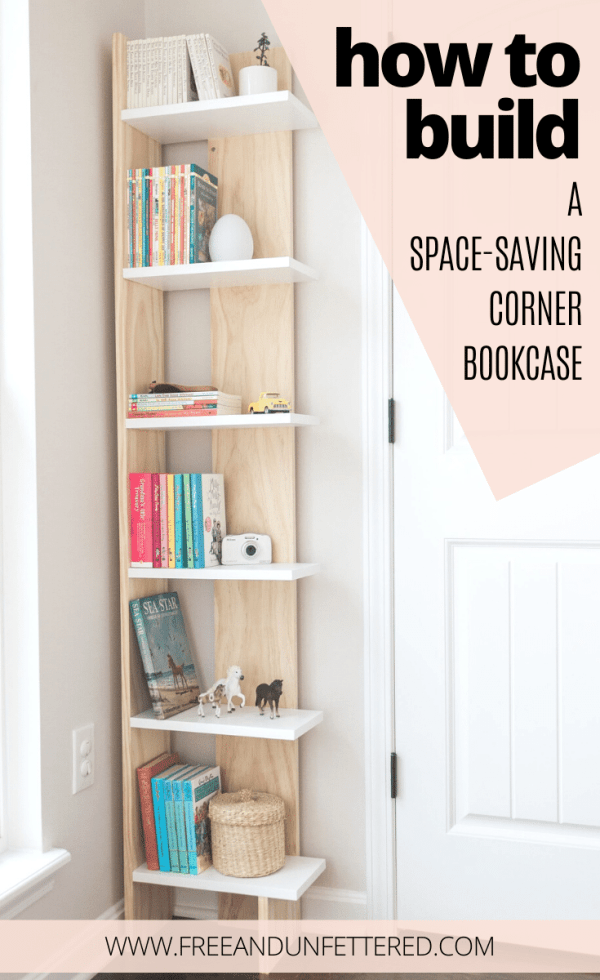 DIY $60 Corner Bookcase | One Room Challenge - Week 3 - DIY $60 Corner Bookcase | One Room Challenge - Week 3 -   19 diy Interieur small ideas