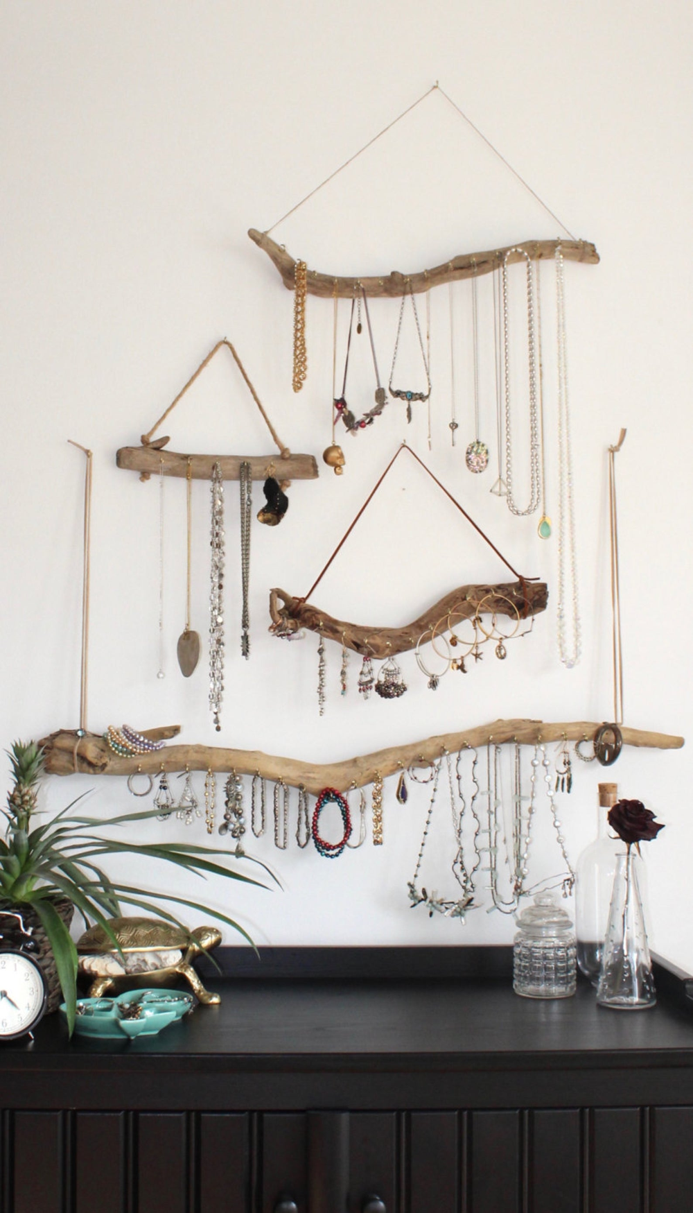 Driftwood Jewelry Organizer - Made to Order Jewelry Hangers - Pick the Driftwood - Boho Decor Small Space Storage Jewelry Display - Driftwood Jewelry Organizer - Made to Order Jewelry Hangers - Pick the Driftwood - Boho Decor Small Space Storage Jewelry Display -   19 diy Jewelry hanger ideas