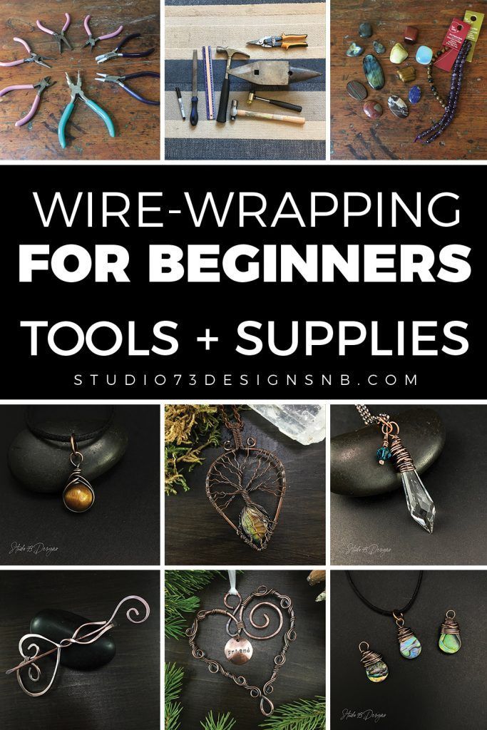Wire-Wrapping Tools & Supplies for Beginners | Studio 73 Designs - Wire-Wrapping Tools & Supplies for Beginners | Studio 73 Designs -   19 diy Jewelry wire ideas