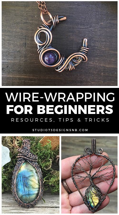 Wire-Wrapping for Beginners * Wire Tutorials for beginners - Wire-Wrapping for Beginners * Wire Tutorials for beginners -   19 diy Jewelry wire ideas