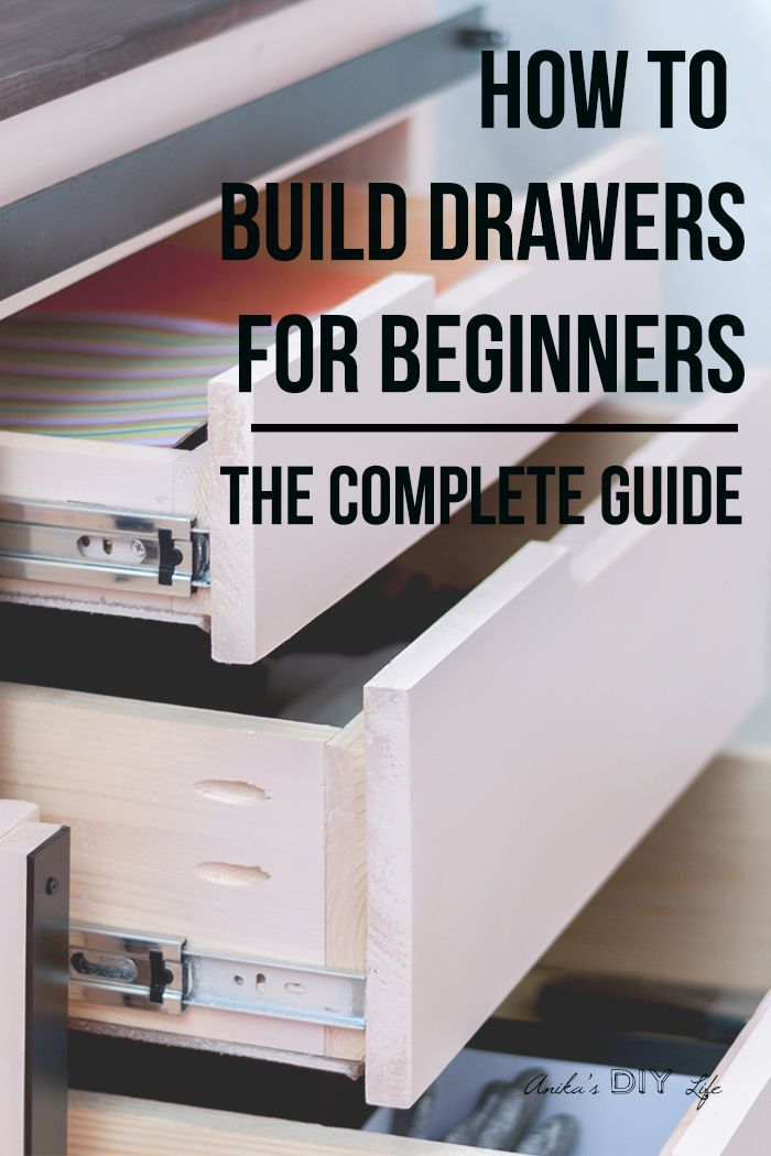 How To Build A Drawer For Beginners - Tips And Tricks For The Beginner! - How To Build A Drawer For Beginners - Tips And Tricks For The Beginner! -   19 diy Kitchen drawers ideas