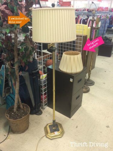 An Ugly Lamp From the Thrift Stores Gets a Makeover! - An Ugly Lamp From the Thrift Stores Gets a Makeover! -   19 diy Lamp makeover ideas