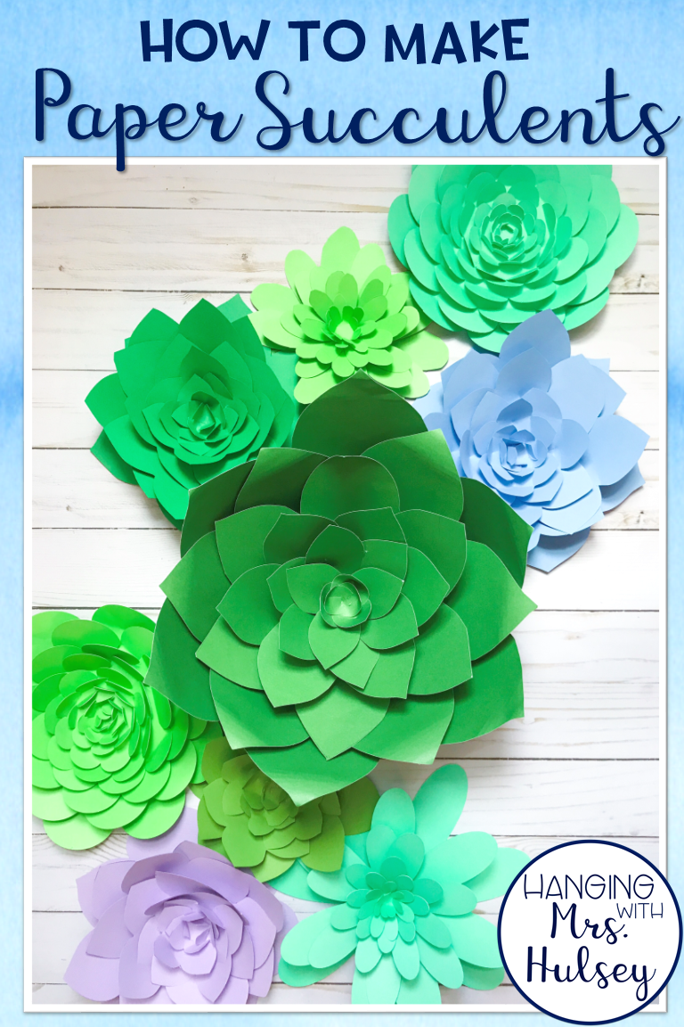 DIY Paper Succulents - DIY Paper Succulents -   19 diy Paper succulents ideas