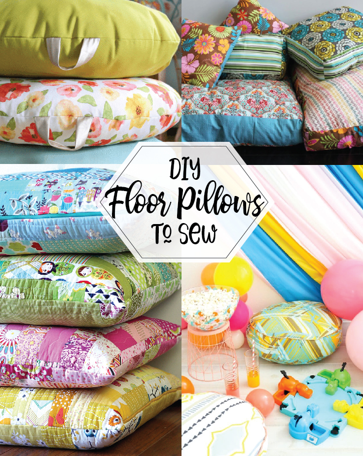 DIY Floor Pillows to Sew | - DIY Floor Pillows to Sew | -   19 diy Pillows big ideas