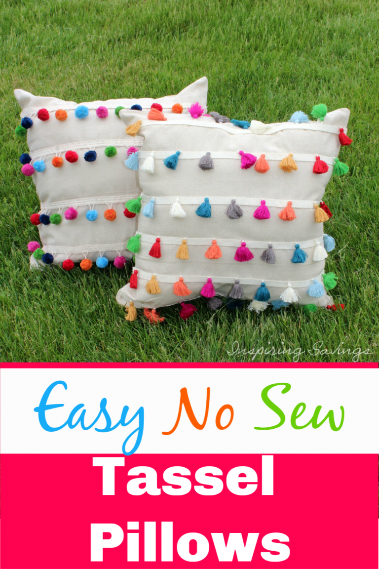 DIY No Sew Outdoor Tassel Pillows - 6 Step Projectllows - DIY No Sew Outdoor Tassel Pillows - 6 Step Projectllows -   19 diy Pillows with tassels ideas