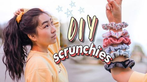 DIY SCRUNCHIES ???? (3 Methods - no sew & sew)| JENerationDIY - DIY SCRUNCHIES ???? (3 Methods - no sew & sew)| JENerationDIY -   19 diy Scrunchie from shirt ideas