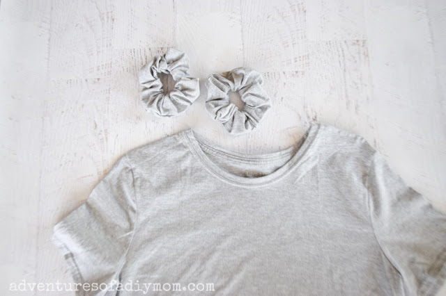 How to Make a Scrunchie out of a Shirt - How to Make a Scrunchie out of a Shirt -   19 diy Scrunchie from shirt ideas