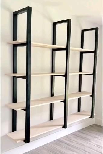 Floating ladder shelfs - Floating ladder shelfs -   19 diy Shelves bookshelves ideas